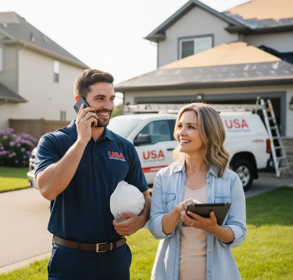 USA Roof Repair Experts customer support in Union Springs